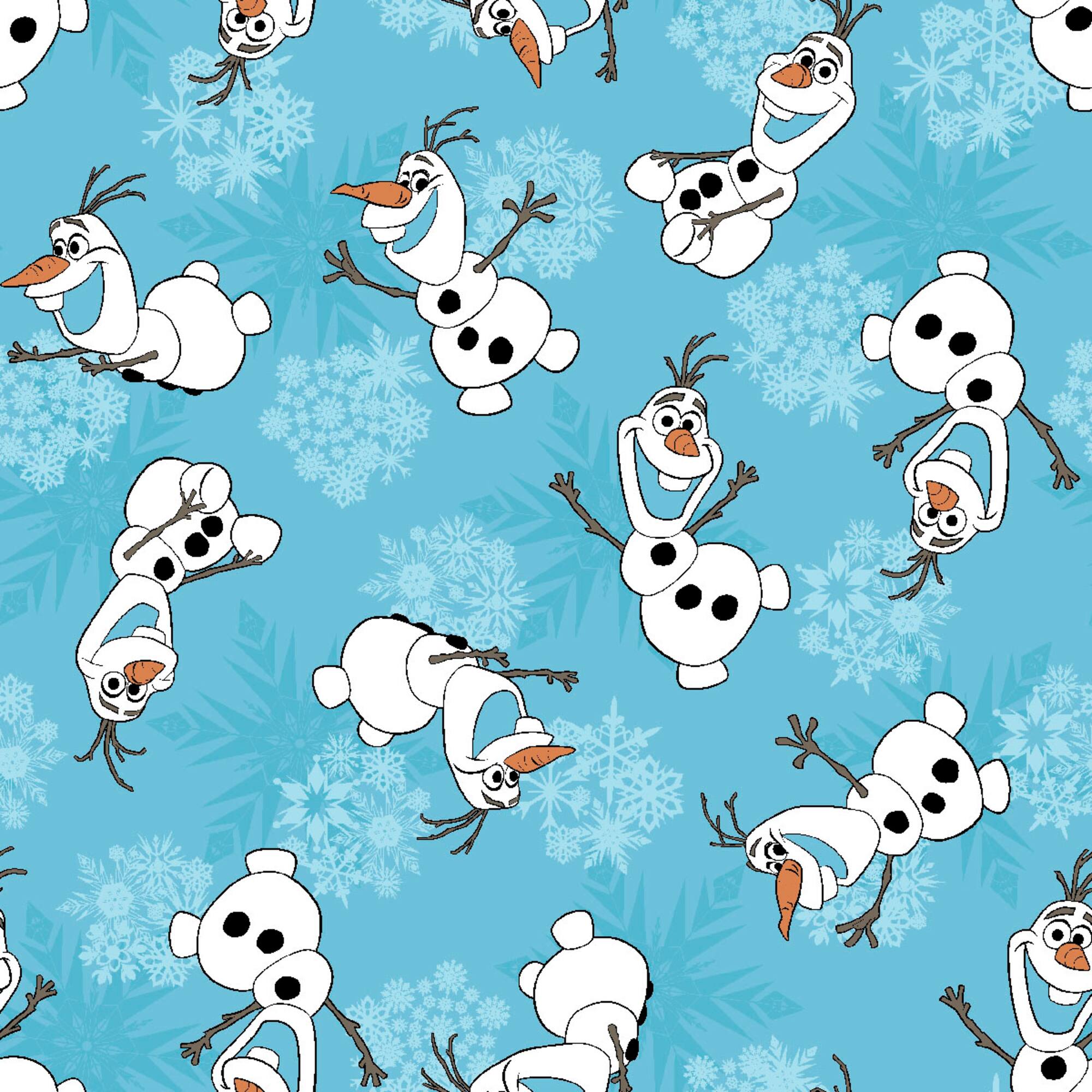 Disney® Frozen Olaf Snowflakes Corduroy Fabric